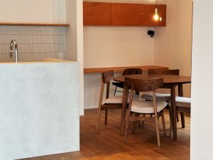 レンタル家具　おしゃれ　富山　無垢材　ミヤモト家具　完成見学会